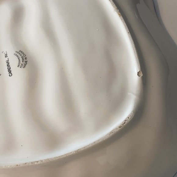 Hot dog mustard BBQ platter tray serving dish plat à servir hot-dog moutard - Picture 6 of 10